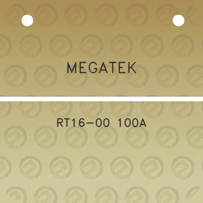 megatek-rt16-00-100a