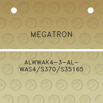 megatron-alwwak4-3-al-was4s370s35165