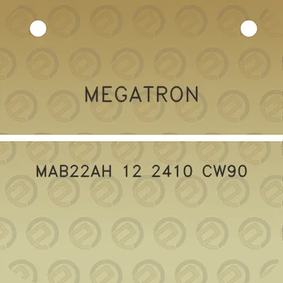 megatron-mab22ah-12-2410-cw90