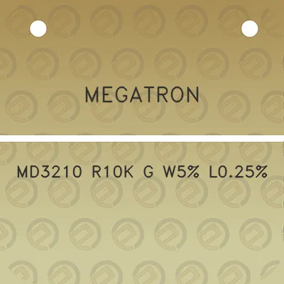 megatron-md3210-r10k-g-w5-l025