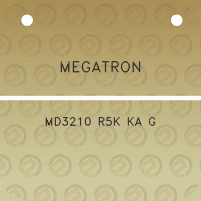 megatron-md3210-r5k-ka-g