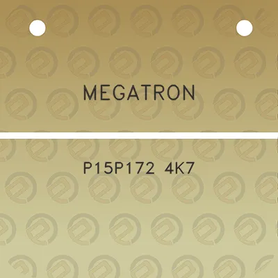 megatron-p15p172-4k7