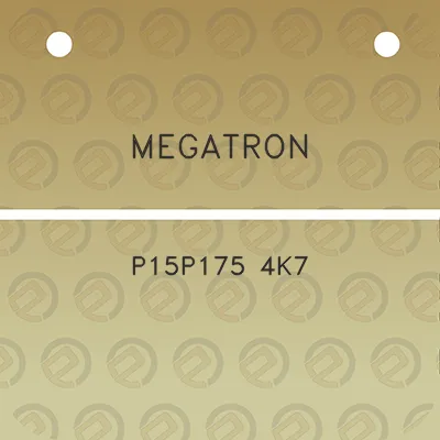 megatron-p15p175-4k7