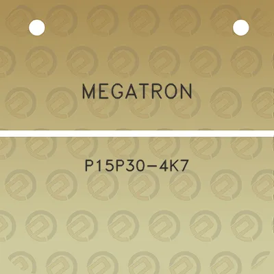 megatron-p15p30-4k7