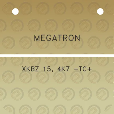 megatron-xkbz-15-4k7-tc