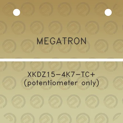 megatron-xkdz15-4k7-tc-potentiometer-only