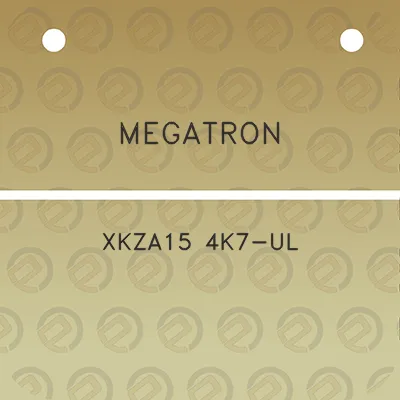 megatron-xkza15-4k7-ul