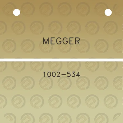 megger-1002-534