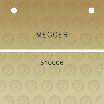 megger-510006