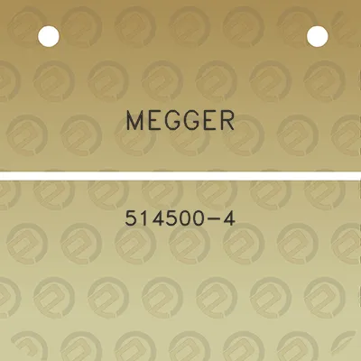 megger-514500-4