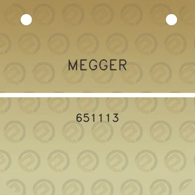 megger-651113