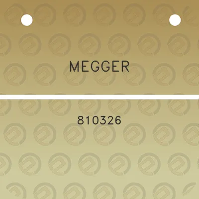 megger-810326