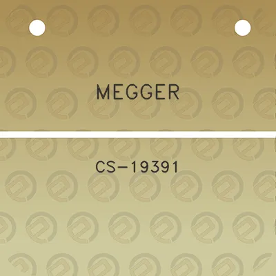 megger-cs-19391