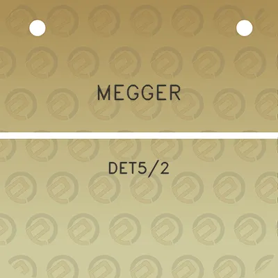 megger-det52