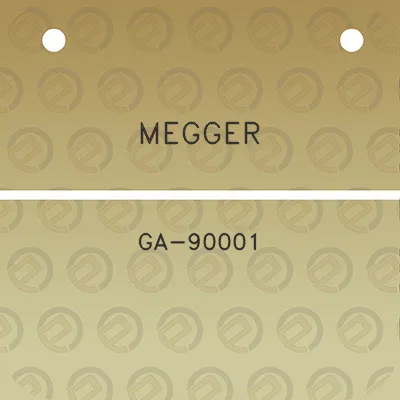 megger-ga-90001