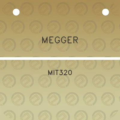 megger-mit320