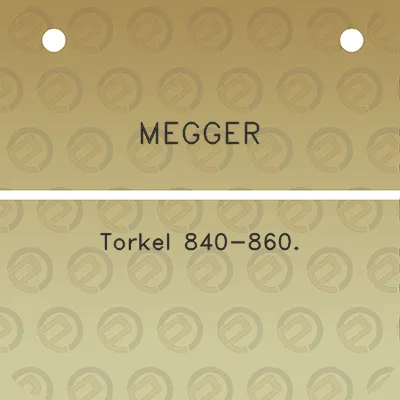 megger-torkel-840-860