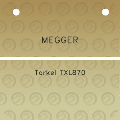 megger-torkel-txl870