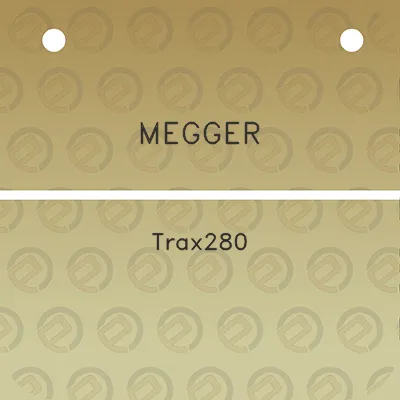 megger-trax280