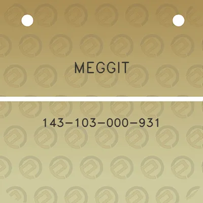 meggit-143-103-000-931