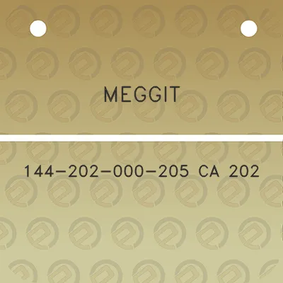 meggit-144-202-000-205-ca-202