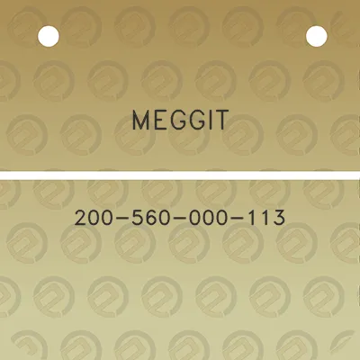 meggit-200-560-000-113