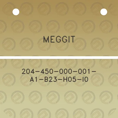 meggit-204-450-000-001-a1-b23-h05-i0