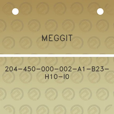 meggit-204-450-000-002-a1-b23-h10-i0