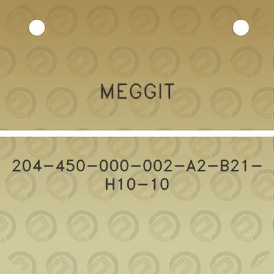 meggit-204-450-000-002-a2-b21-h10-10