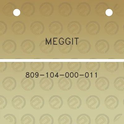 meggit-809-104-000-011