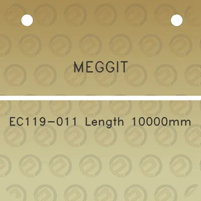 meggit-ec119-011-length-10000mm