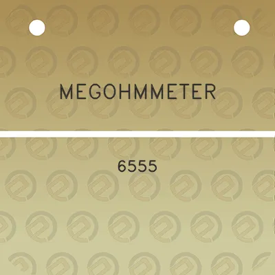 megohmmeter-6555