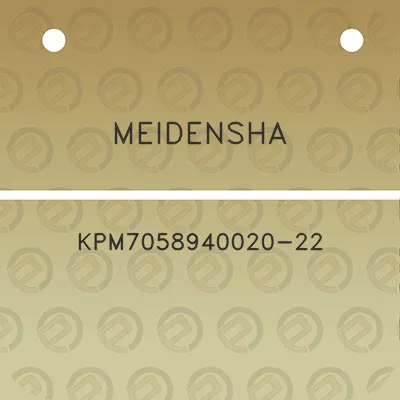 meidensha-kpm7058940020-22