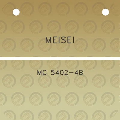 meisei-mc-5402-4b