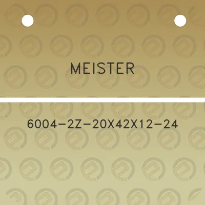 meister-6004-2z-20x42x12-24