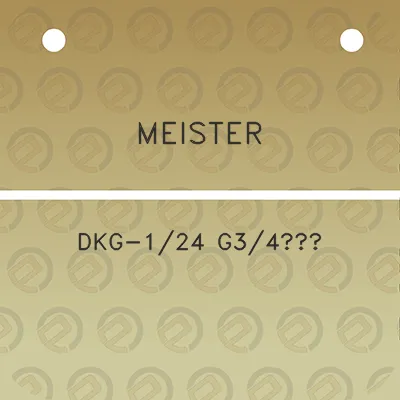 meister-dkg-124-g34