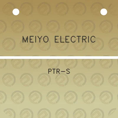 meiyo-electric-ptr-s