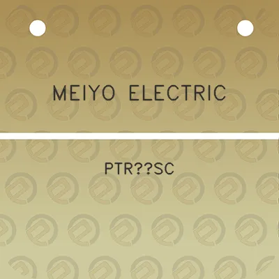 meiyo-electric-ptrsc