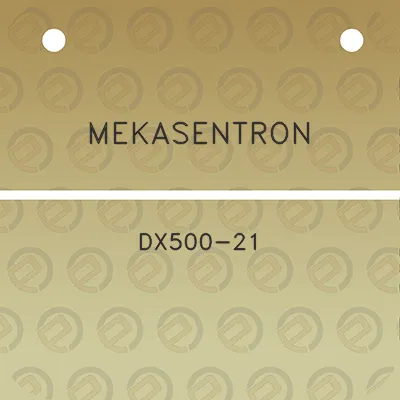 mekasentron-dx500-21