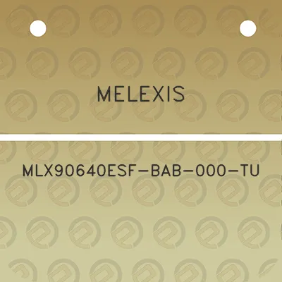 melexis-mlx90640esf-bab-000-tu