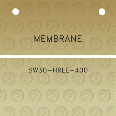 membrane-sw30-hrle-400