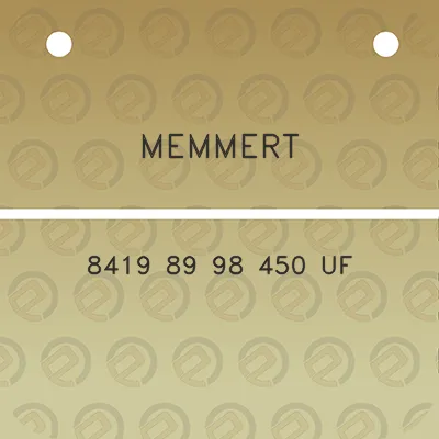 memmert-8419-89-98-450-uf