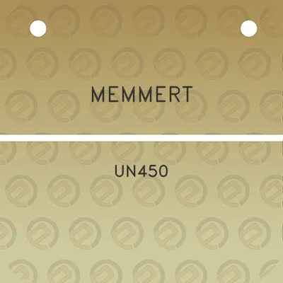 memmert-un450