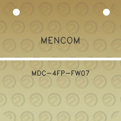 mencom-mdc-4fp-fw07