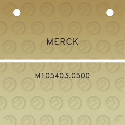 merck-m1054030500