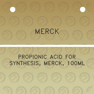 merck-propionic-acid-for-synthesis-merck-100ml