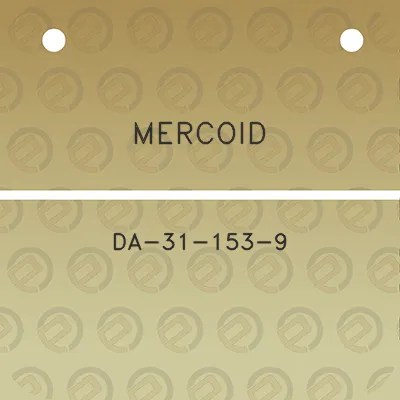 mercoid-da-31-153-9