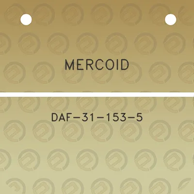 mercoid-daf-31-153-5