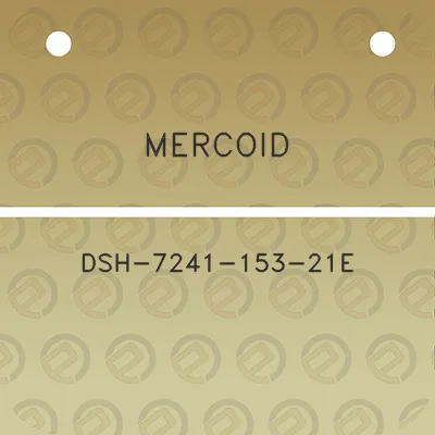 mercoid-dsh-7241-153-21e