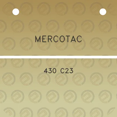 mercotac-430-c23